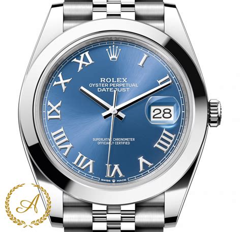 rolex daydate azzurro|rolex 126300 watch price.